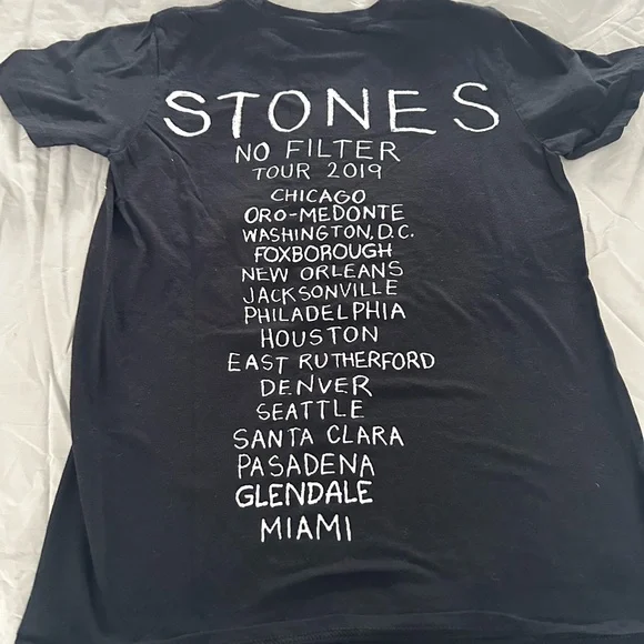 Black T-Shirt with Red Graphic - Picture 2 of 3